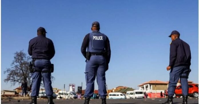 South African police
