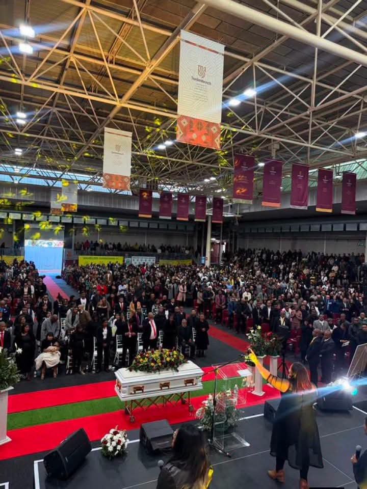 Mourners at Jayden Adams' funeral