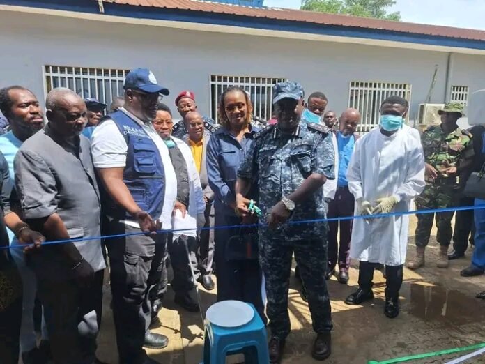 Sierra Leone’s Transnational Organised Crime Unit (TOCU) Forensic Laboratory being commissioned
