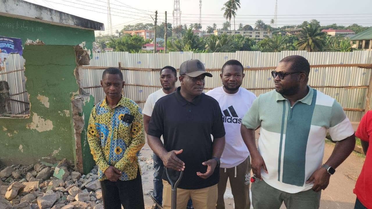 Kofi Arko Nokoe at the hospital