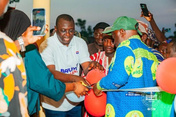 Dr Mohammed Amin Adam commissioning health facilities in Karaga Constituency Dr Mohammed Amin Adam commissioning health facilities in Karaga Constituency