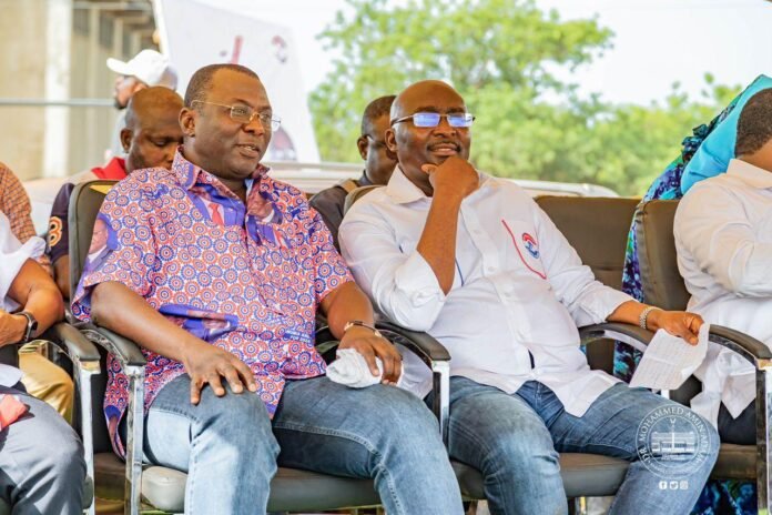 Dr Mohammed Amin Adam and Dr Mahamudu Bawumia