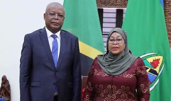 Hafidh Ameir Hassan and Samia Suluhu Hassan