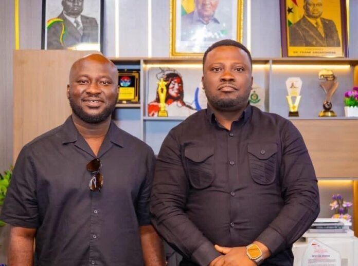 Okai Mintah (left) and Dr Frank Amoakohene (right)