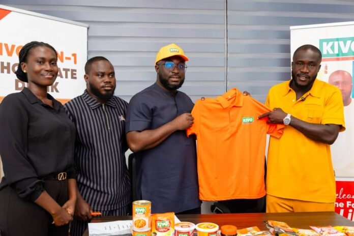 Dr Likee being unveiled as brand ambassador of KIVO 
