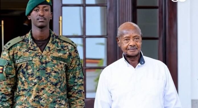 Ruhamya Kainerugaba and Yoweri Museveni