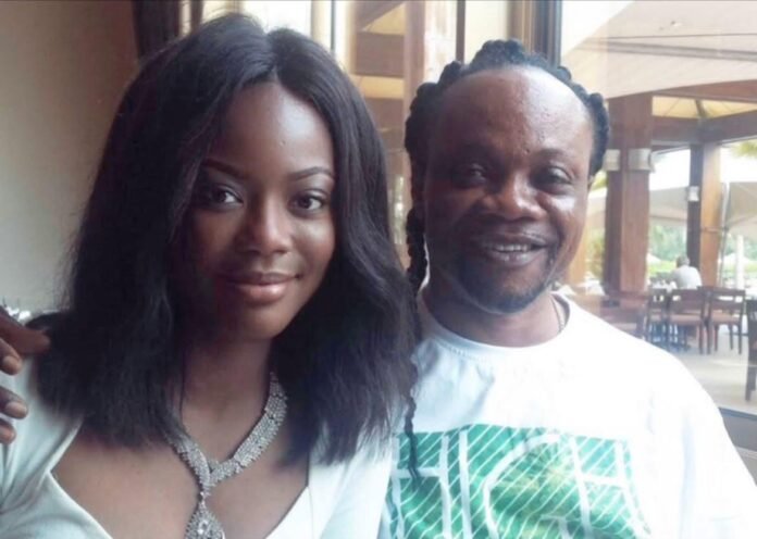 Denise Lady Ama Saah Fosuh and Daddy Lumba
